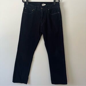 Men's J. Crew Corduroy Pants 33 Blue Slim Straight
